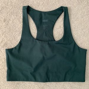 girlfriend collective Paloma Moss Sports Bra L
